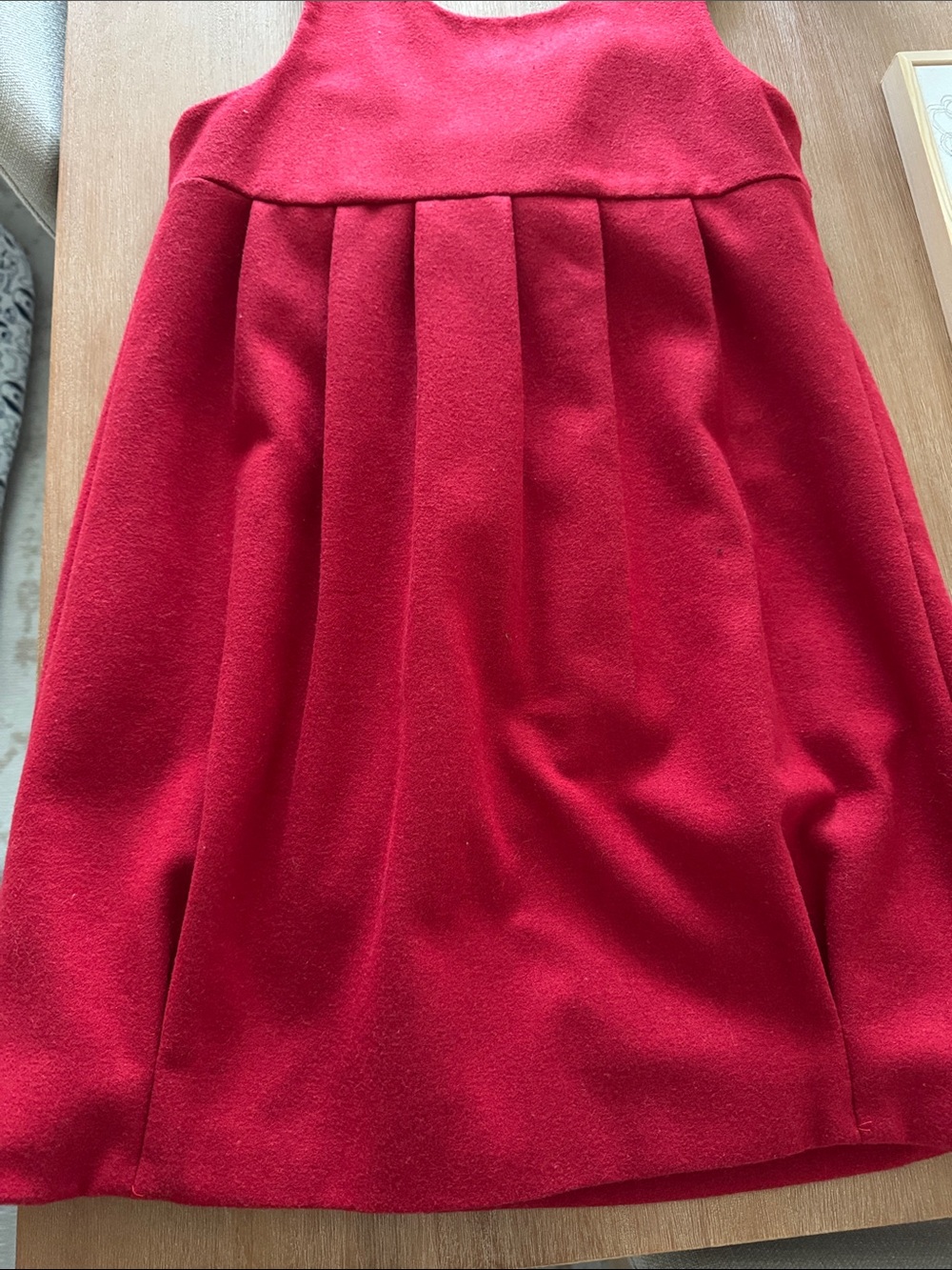 Red Bow-Front Dress - Picture 6 of 6